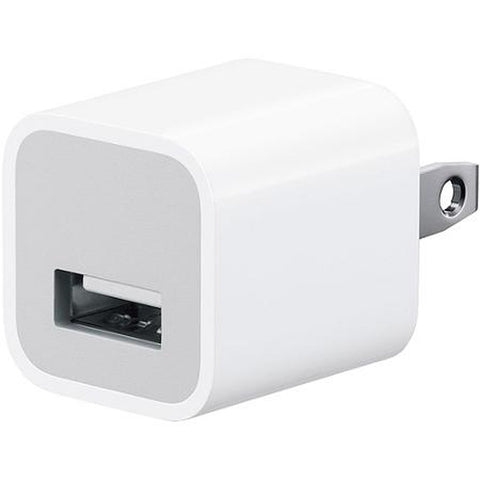 5v/1a Wall Plug USB Adapter-White